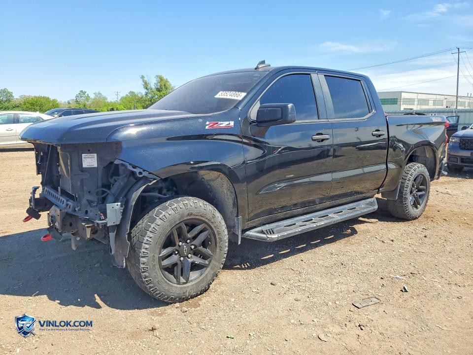 2019 CHEVROLET SILVERADO K1500 TRAIL BOSS CUSTOM – Lot 53524866 auction photo