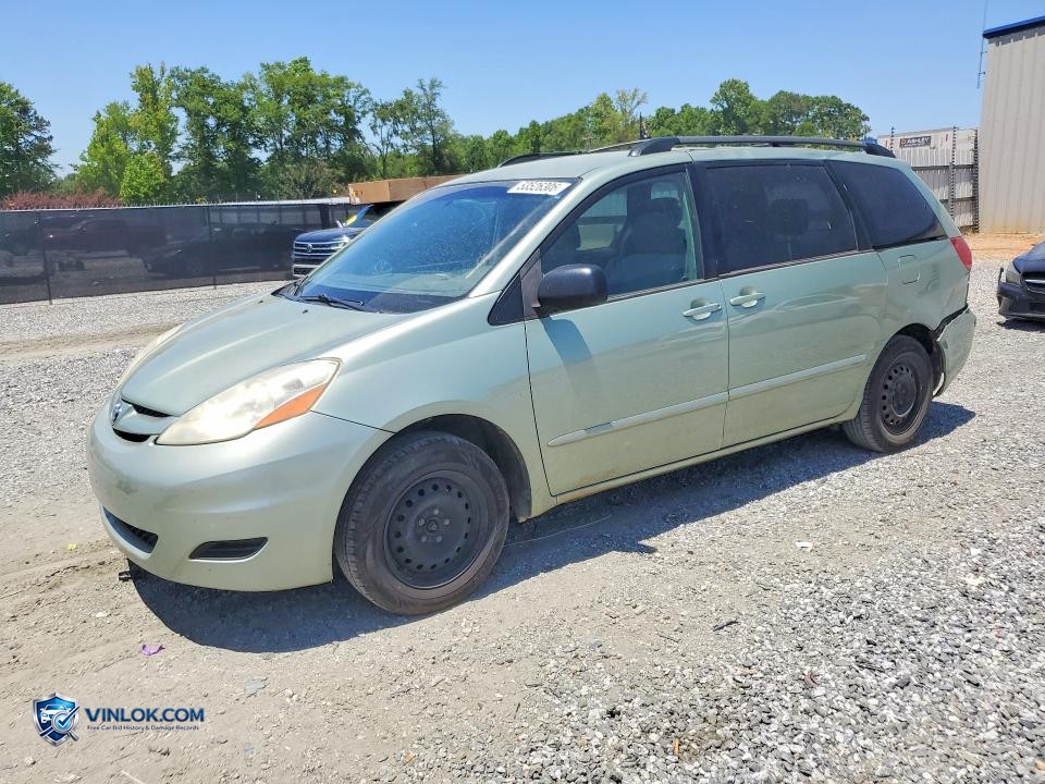 2006 TOYOTA SIENNA LE 7 PASSENGER – Lot 53526306 auction photo
