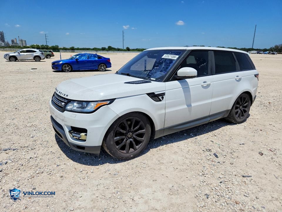 2016 LAND ROVER RANGE ROVER SPORT HSE – Lot 53527456 auction photo