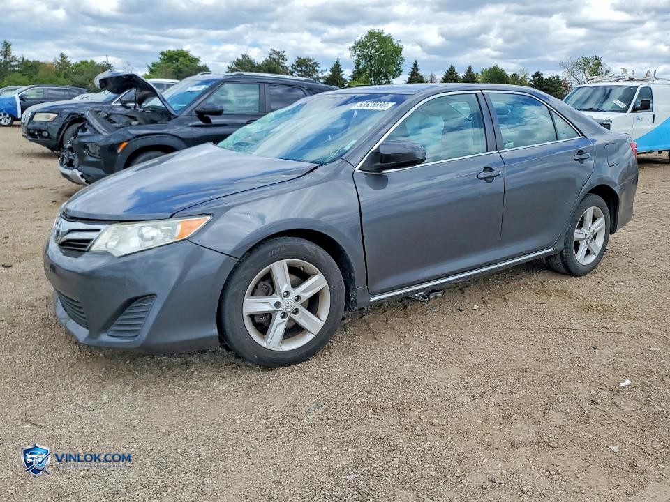 2012 TOYOTA CAMRY LE – Lot 53528696 auction photo