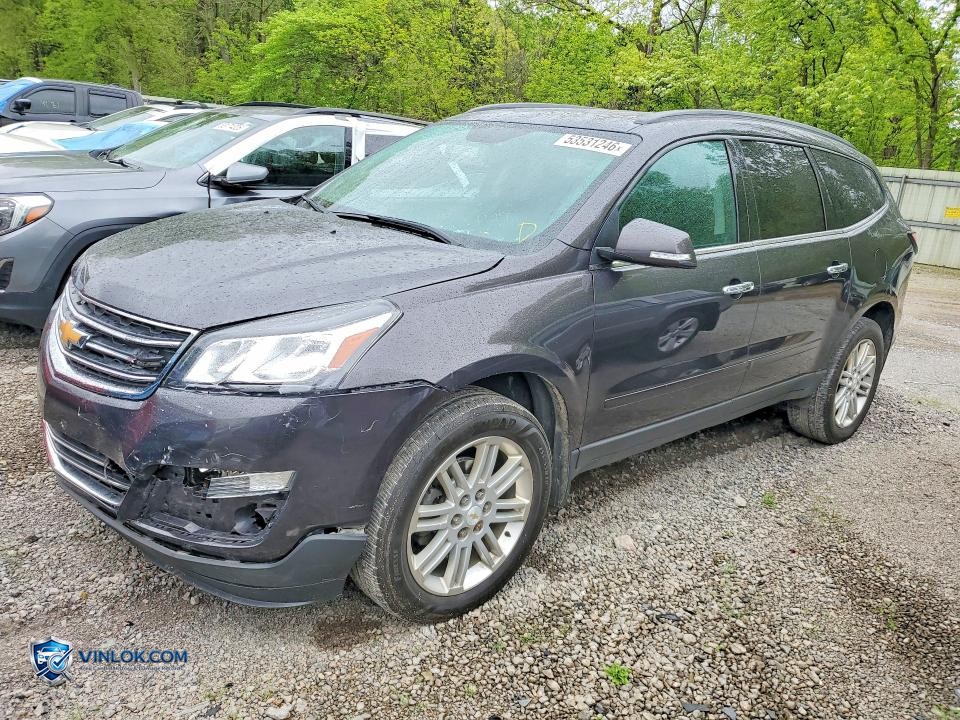 2015 CHEVROLET TRAVERSE LT – Lot 53531246 auction photo