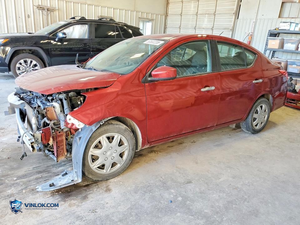 2019 NISSAN VERSA SV – Lot 53532206 auction photo