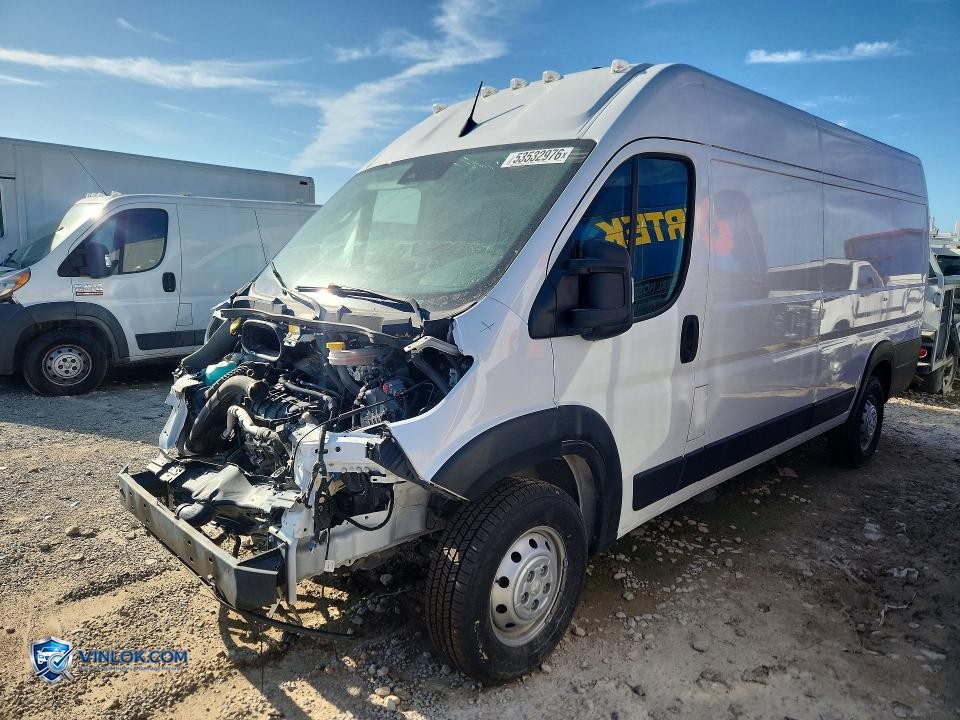 2023 RAM PROMASTER 3500 DELIVERY VAN – Lot 53532976 auction photo