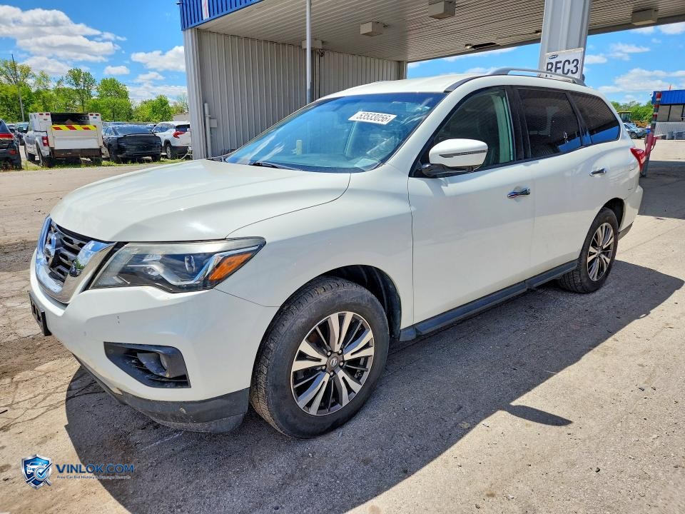 2017 NISSAN PATHFINDER SL – Lot 53533056 auction photo