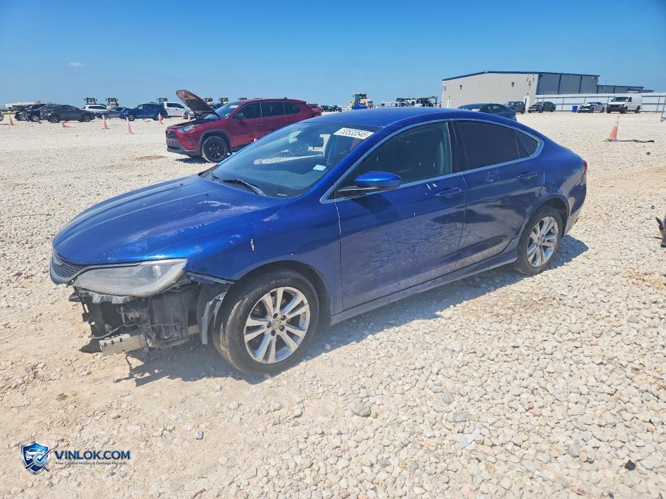 2016 CHRYSLER 200 LIMITED – Lot 53533546 auction photo