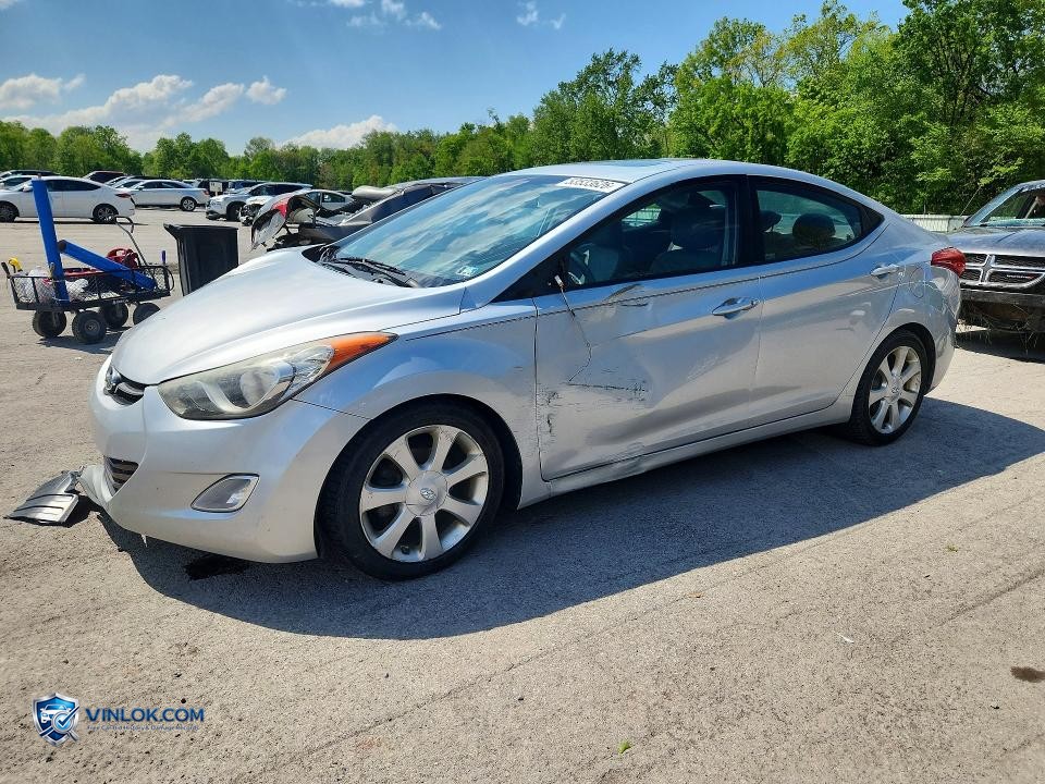2013 HYUNDAI ELANTRA LIMITED – Lot 53533626 auction photo