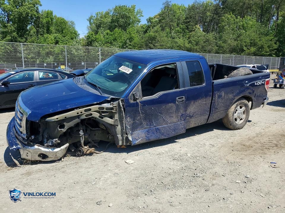 2011 FORD F150 SUPER CAB – Lot 53534916 auction photo