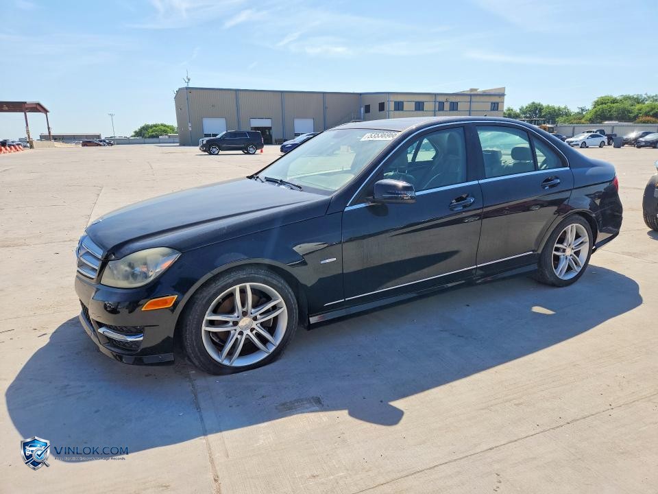 2012 MERCEDES-BENZ C 250 – Lot 53536966 auction photo