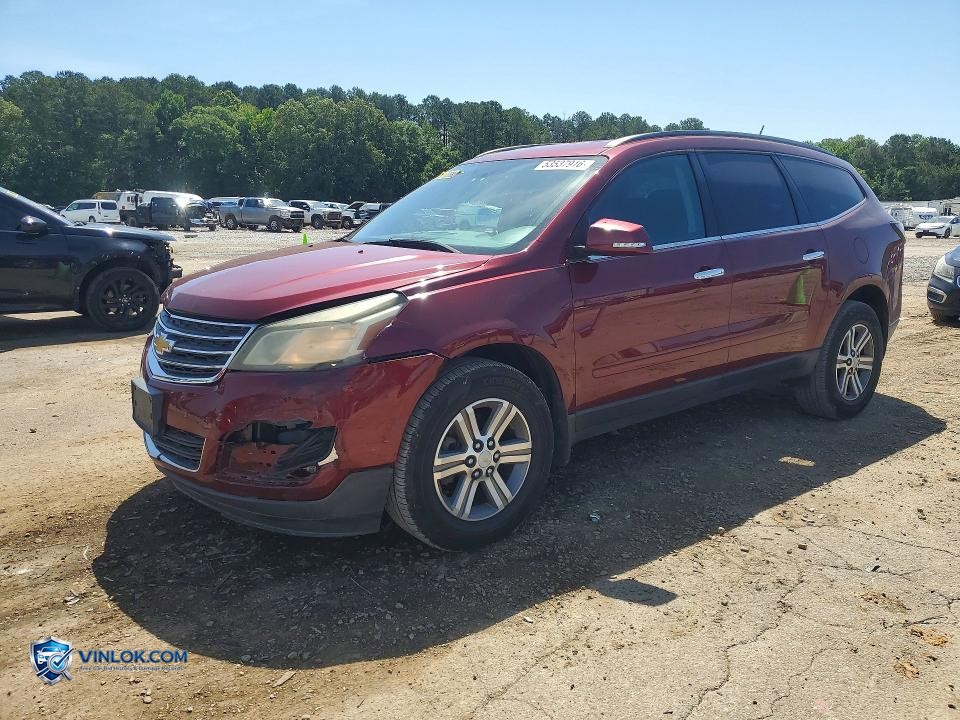 2015 CHEVROLET TRAVERSE LT – Lot 53537916 auction photo