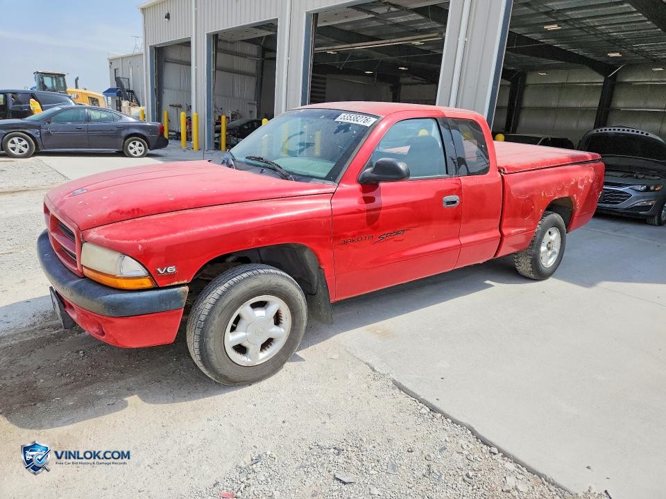 1999 DODGE DAKOTA – Lot 53538276 auction photo
