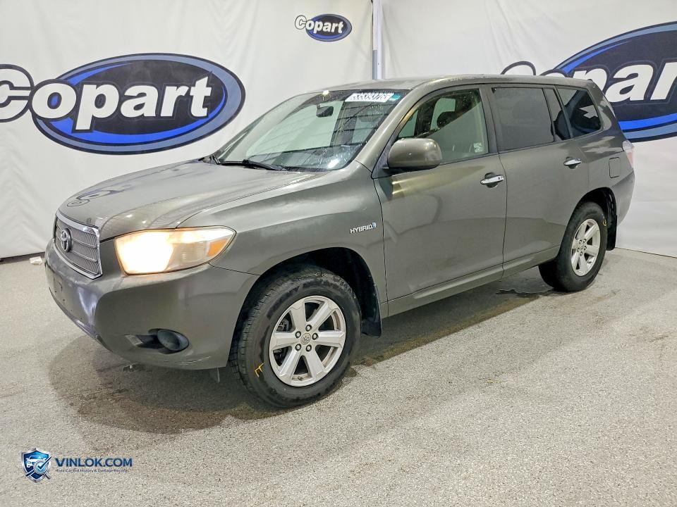 2008 TOYOTA HIGHLANDER HYBRID – Lot 53539376 auction photo