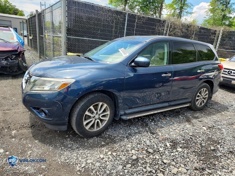 2014 NISSAN PATHFINDER S – Lot 53540686 auction photo