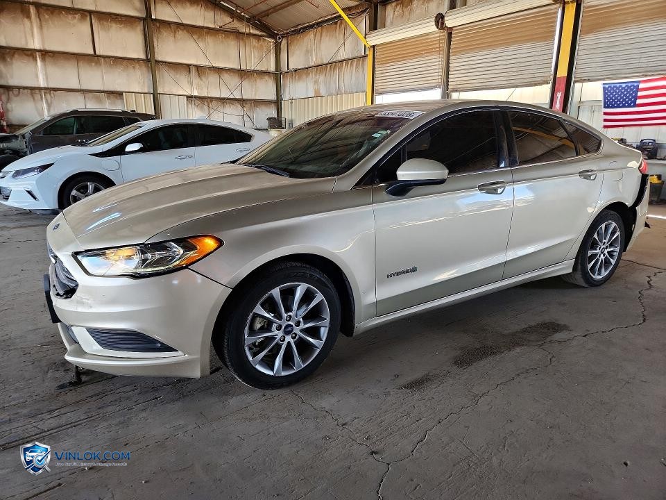 2017 FORD FUSION SE HYBRID – Lot 53541026 auction photo