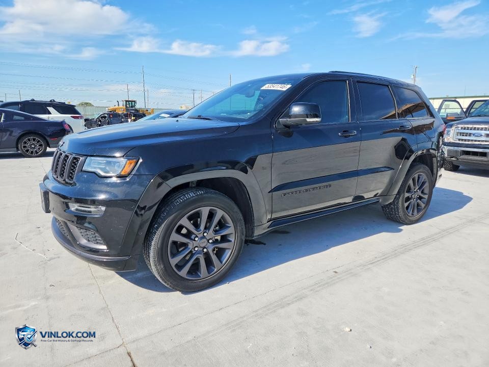 2019 JEEP GRAND CHEROKEE OVERLAND – Lot 53541746 auction photo