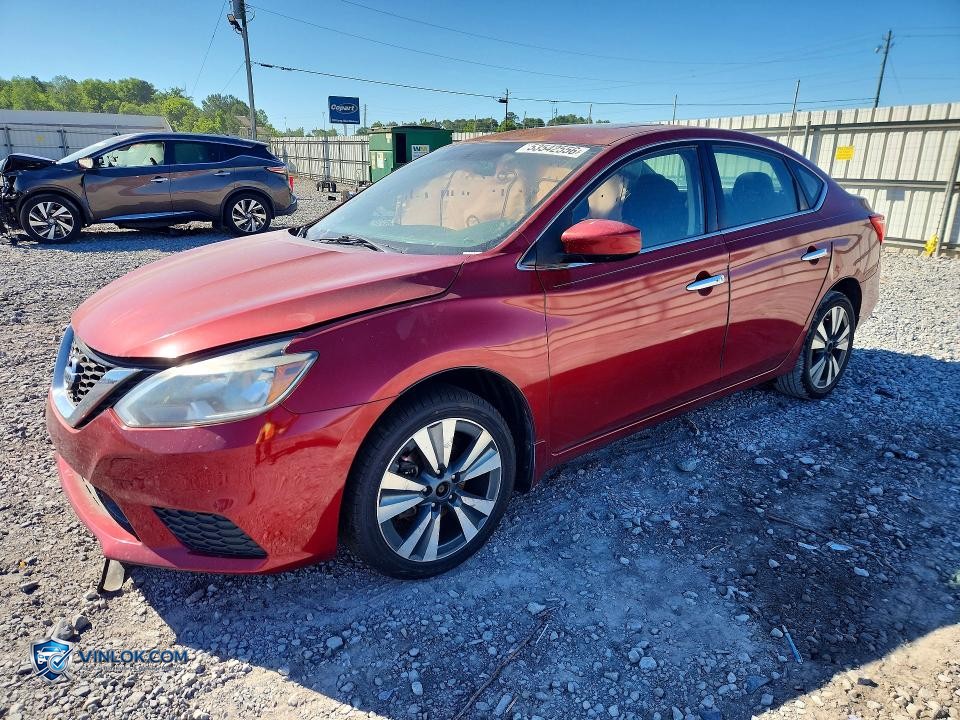 2019 NISSAN SENTRA SV – Lot 53542556 auction photo