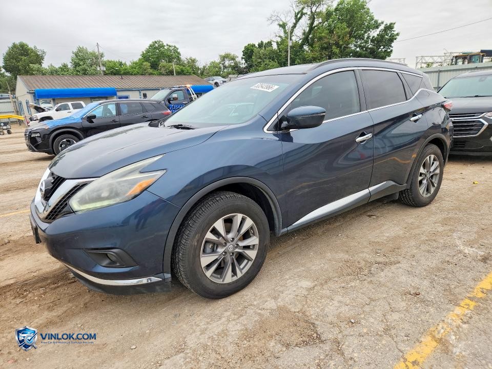 2018 NISSAN MURANO SV – Lot 53543966 auction photo