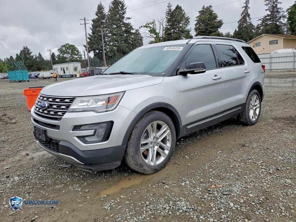 2017 FORD EXPLORER XLT – Lot 53545226 auction photo