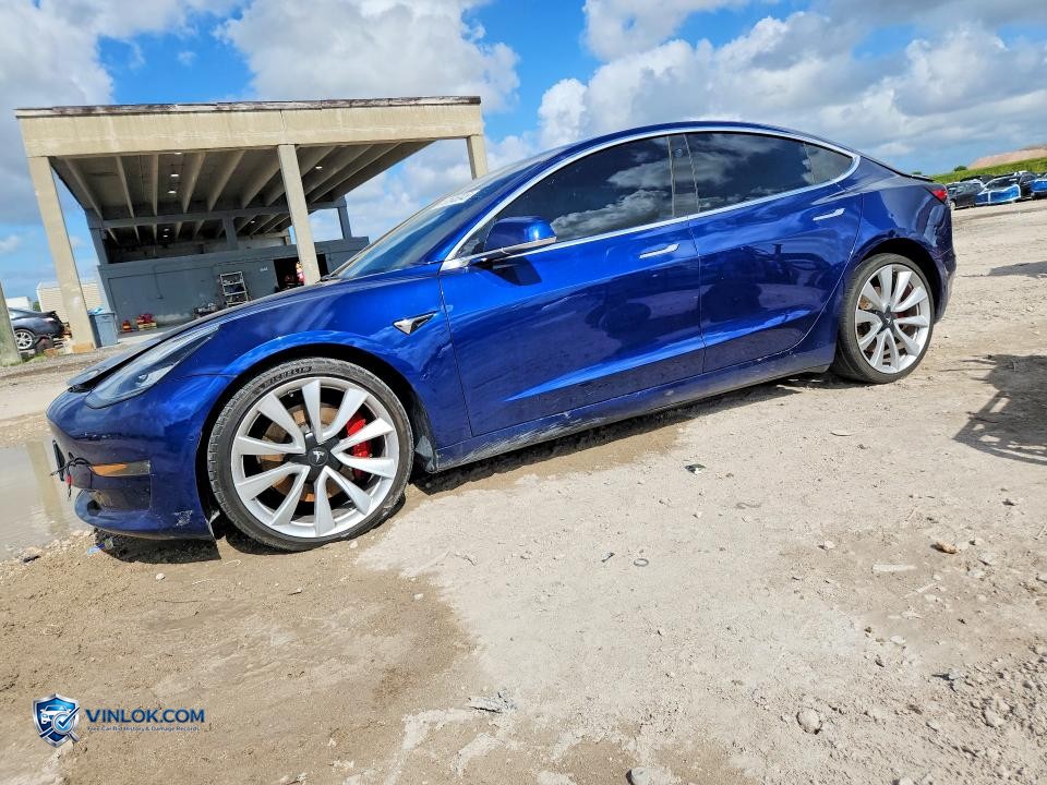 2019 TESLA MODEL 3 – Lot 53546046 auction photo