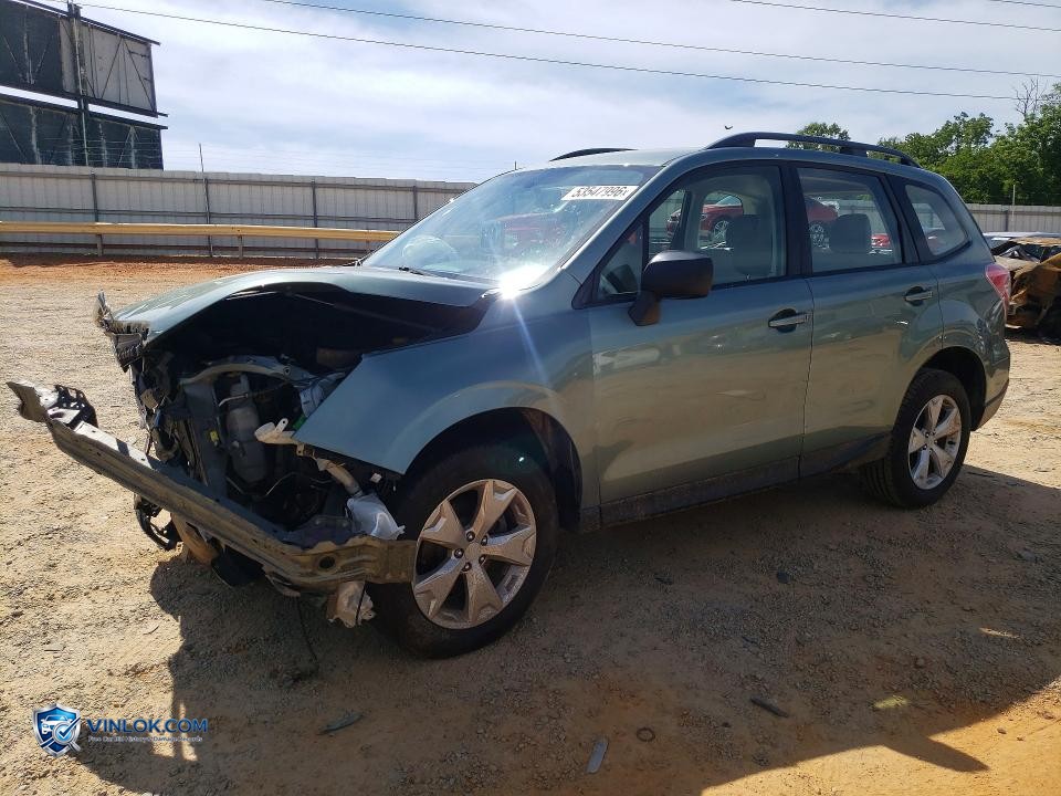 2016 SUBARU FORESTER 2.5I – Lot 53547996 auction photo