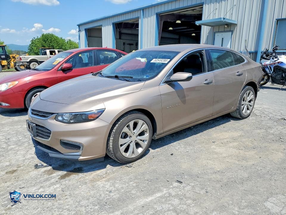 2018 CHEVROLET MALIBU PREMIER – Lot 53549286 auction photo