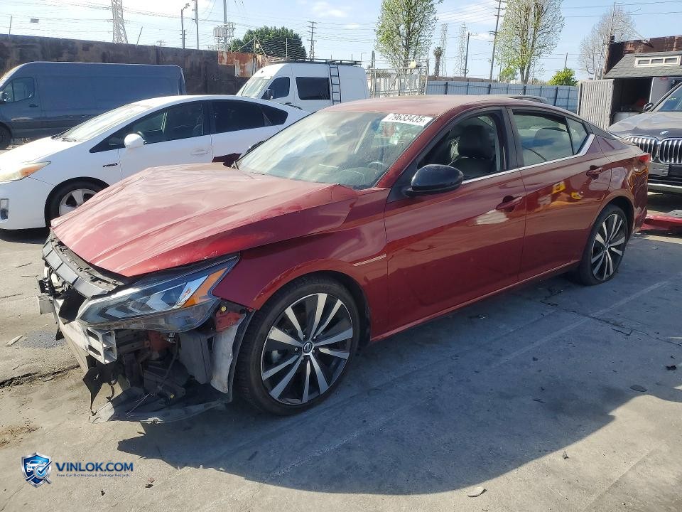 2021 NISSAN ALTIMA 2.5 SR – Lot 53553486 auction photo