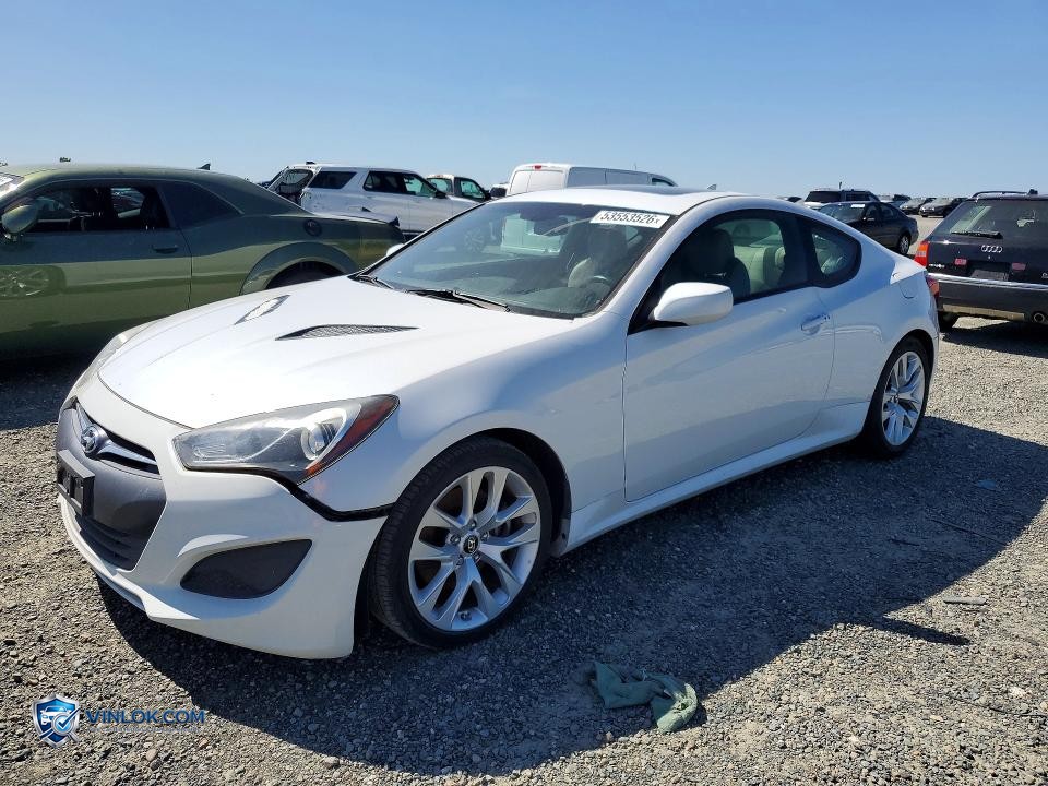 2013 HYUNDAI GENESIS COUPE 2.0T – Lot 53553526 auction photo