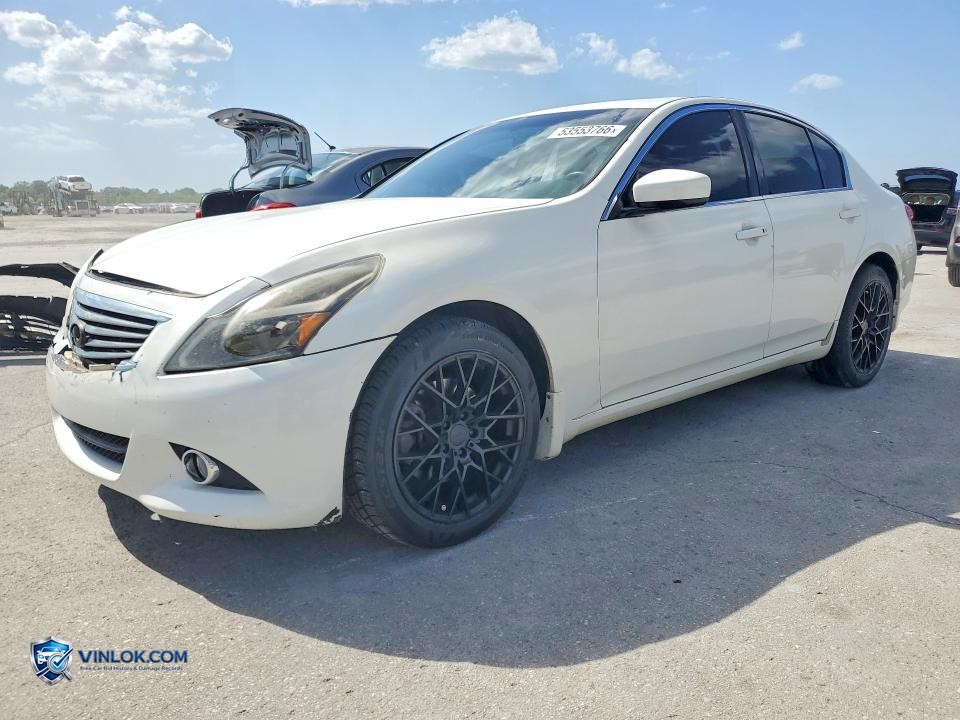 2013 INFINITI G37 SEDAN X – Lot 53553766 auction photo
