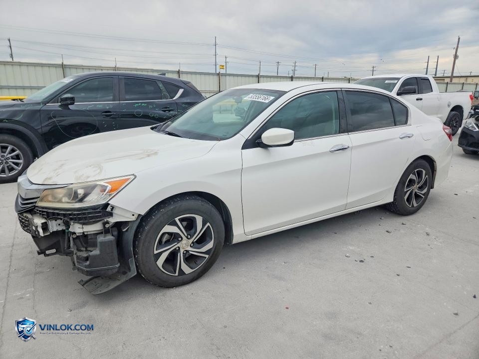 2016 HONDA ACCORD LX – Lot 53556166 auction photo