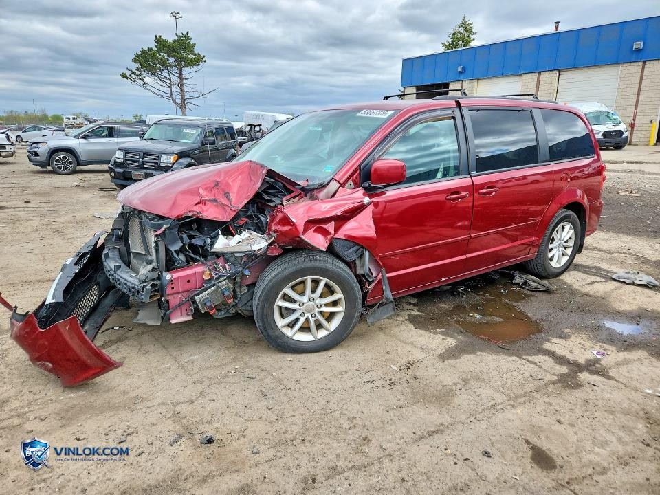 2014 DODGE GRAND CARAVAN SXT – Lot 53557386 auction photo