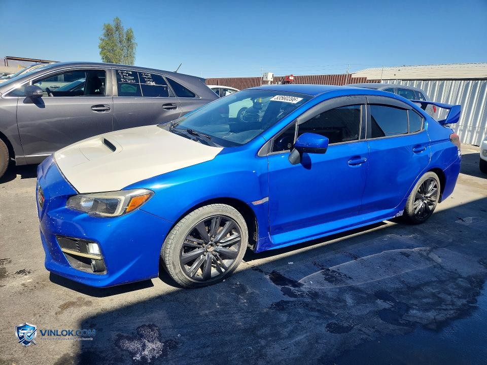 2016 SUBARU WRX – Lot 53560396 auction photo