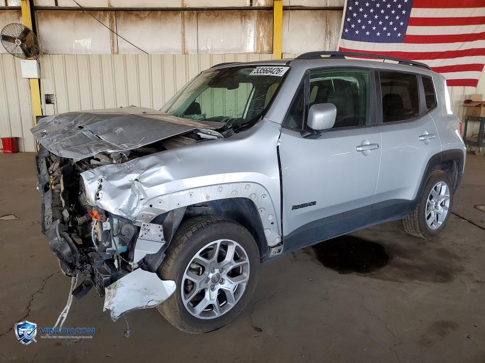 2017 JEEP RENEGADE LATITUDE – Lot 53560426 auction photo
