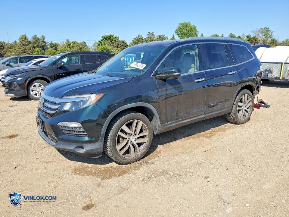 2016 HONDA PILOT TOURING – Lot 53563436 auction photo