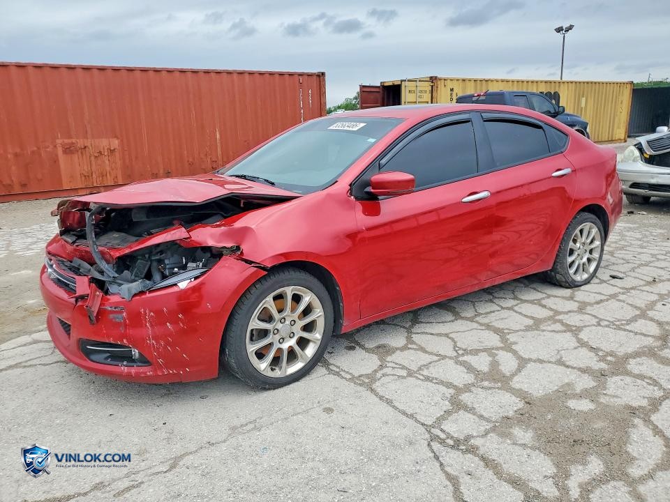 2013 DODGE DART LIMITED – Lot 53563486 auction photo