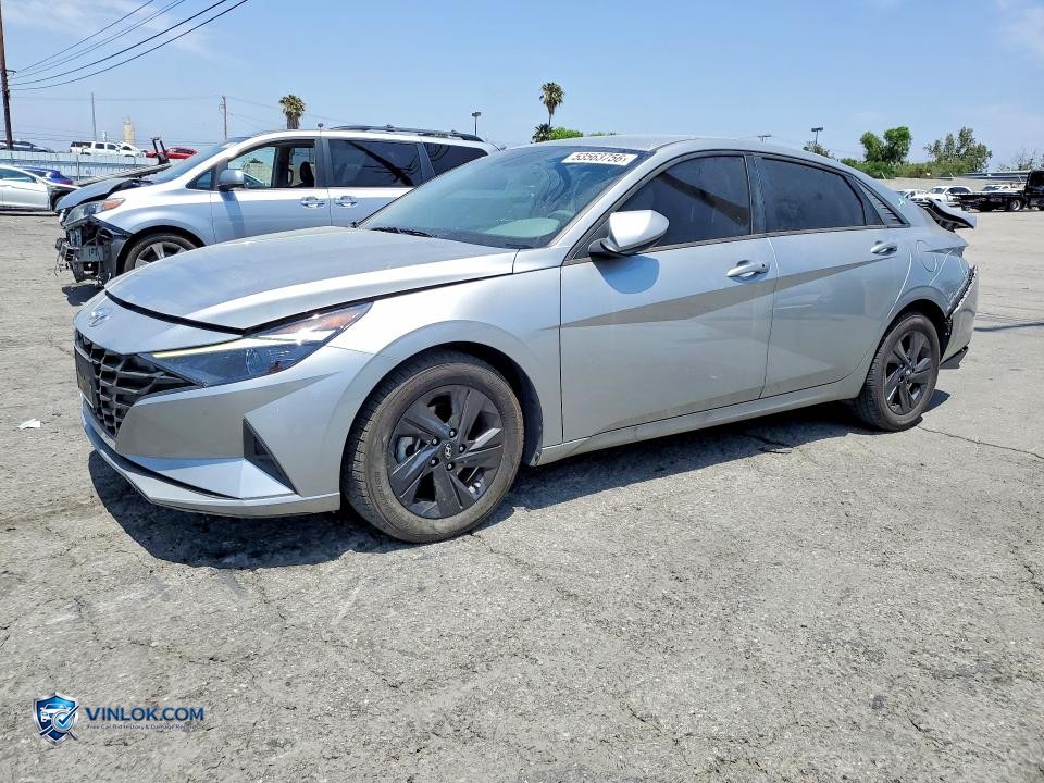 2022 HYUNDAI ELANTRA SEL – Lot 53563756 auction photo