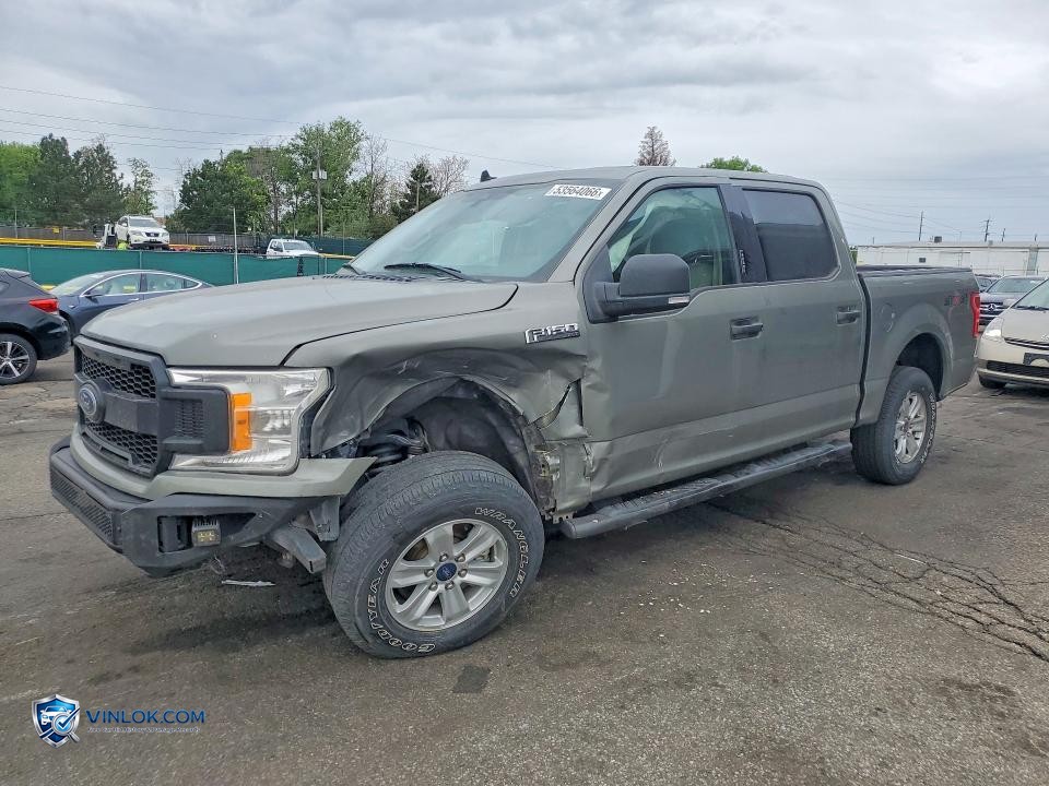 2019 FORD F150 SUPERCREW – Lot 53564066 auction photo