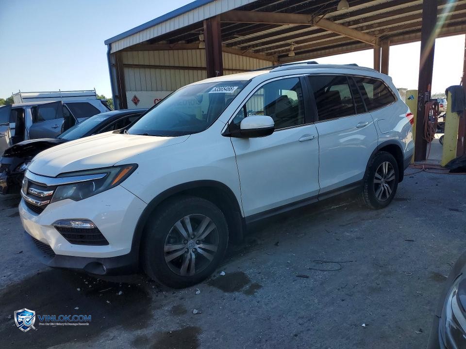 2017 HONDA PILOT EXL – Lot 53565466 auction photo