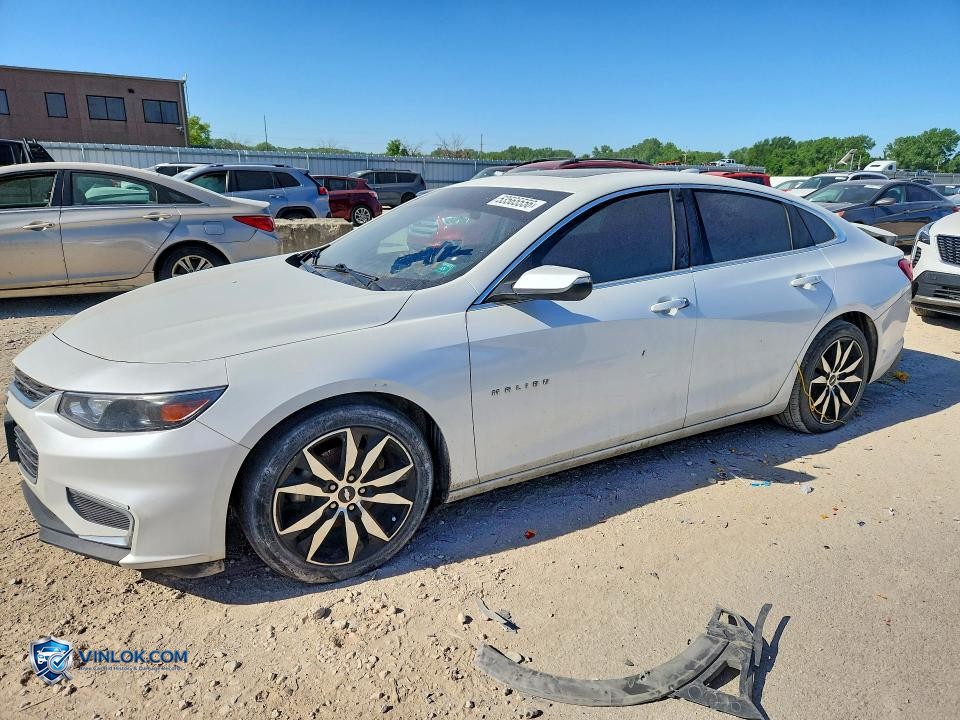 2016 CHEVROLET MALIBU LT – Lot 53565556 auction photo