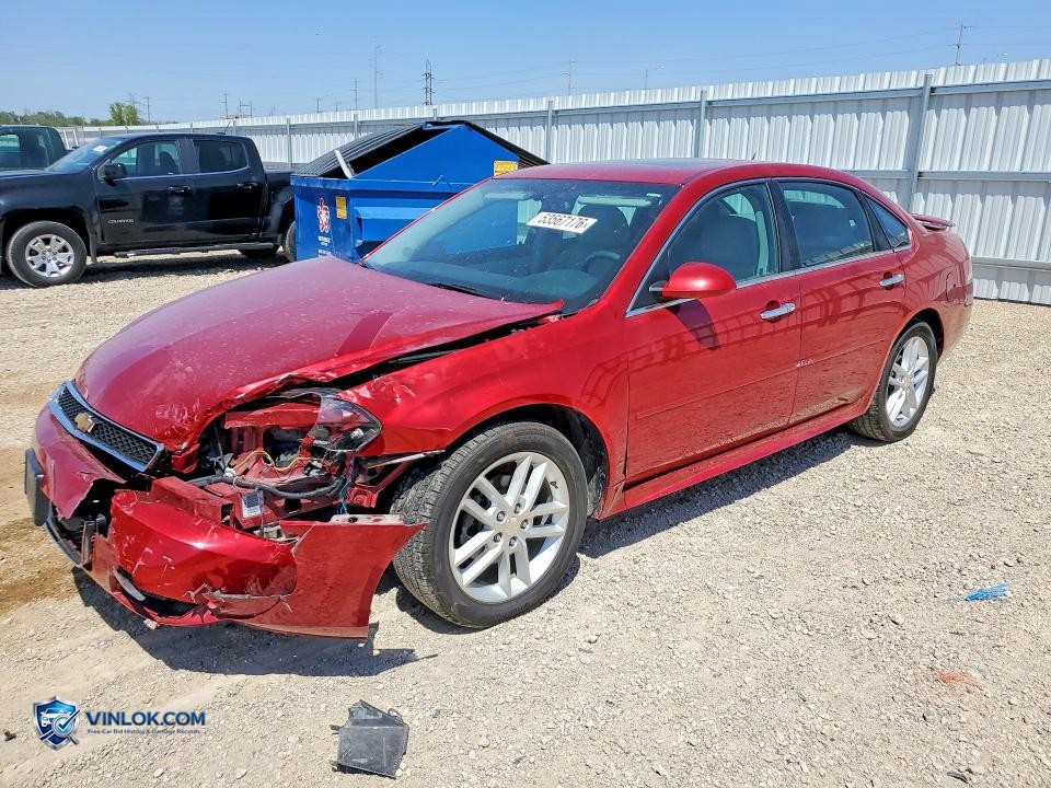 2015 CHEVROLET IMPALA LIMITED LTZ – Lot 53567176 auction photo