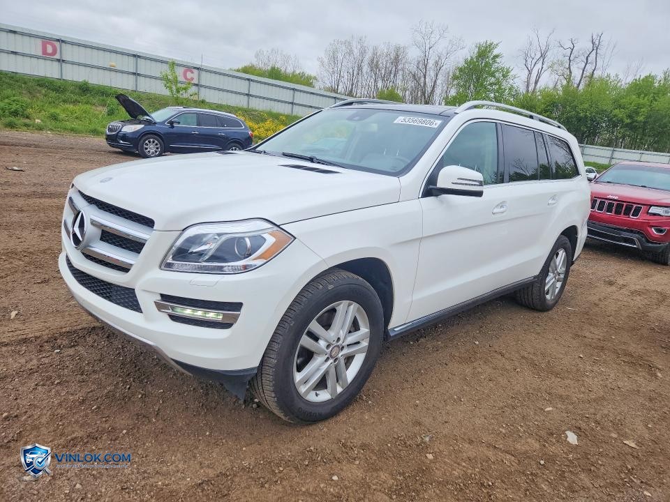 2014 MERCEDES-BENZ GL 450 4MATIC – Lot 53569806 auction photo