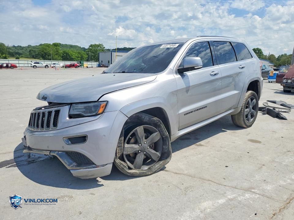 2015 JEEP GRAND CHEROKEE OVERLAND – Lot 53571046 auction photo