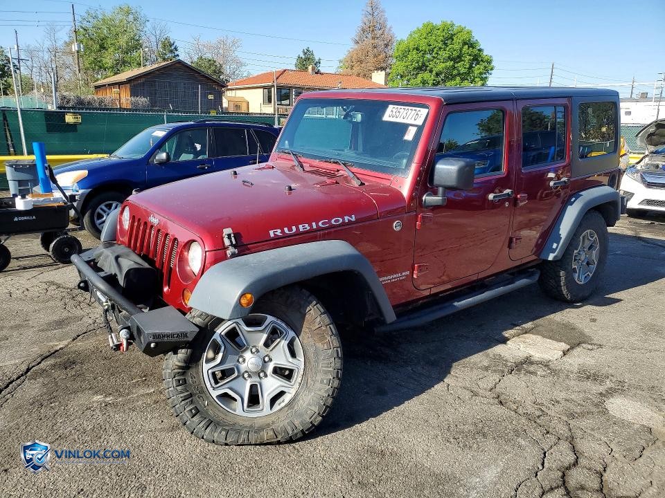 2013 JEEP WRANGLER UNLIMITED RUBICON – Lot 53573776 auction photo