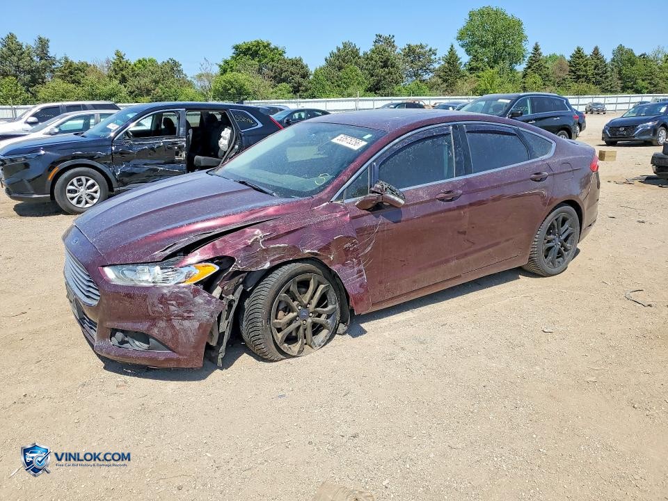 2013 FORD FUSION SE – Lot 53575256 auction photo