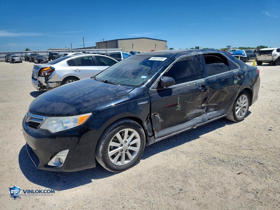 2012 TOYOTA CAMRY HYBRID XLE – Lot 53581486 auction photo