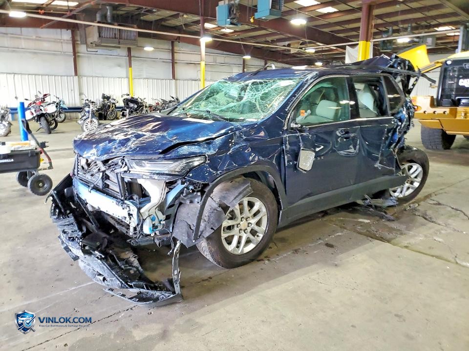 2022 CHEVROLET TRAVERSE 1LT – Lot 53581706 auction photo