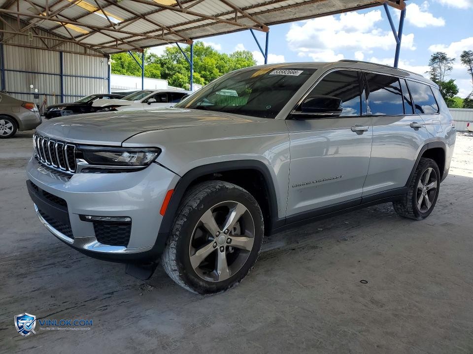 2021 JEEP GRAND CHEROKEE L LIMITED – Lot 53582666 auction photo