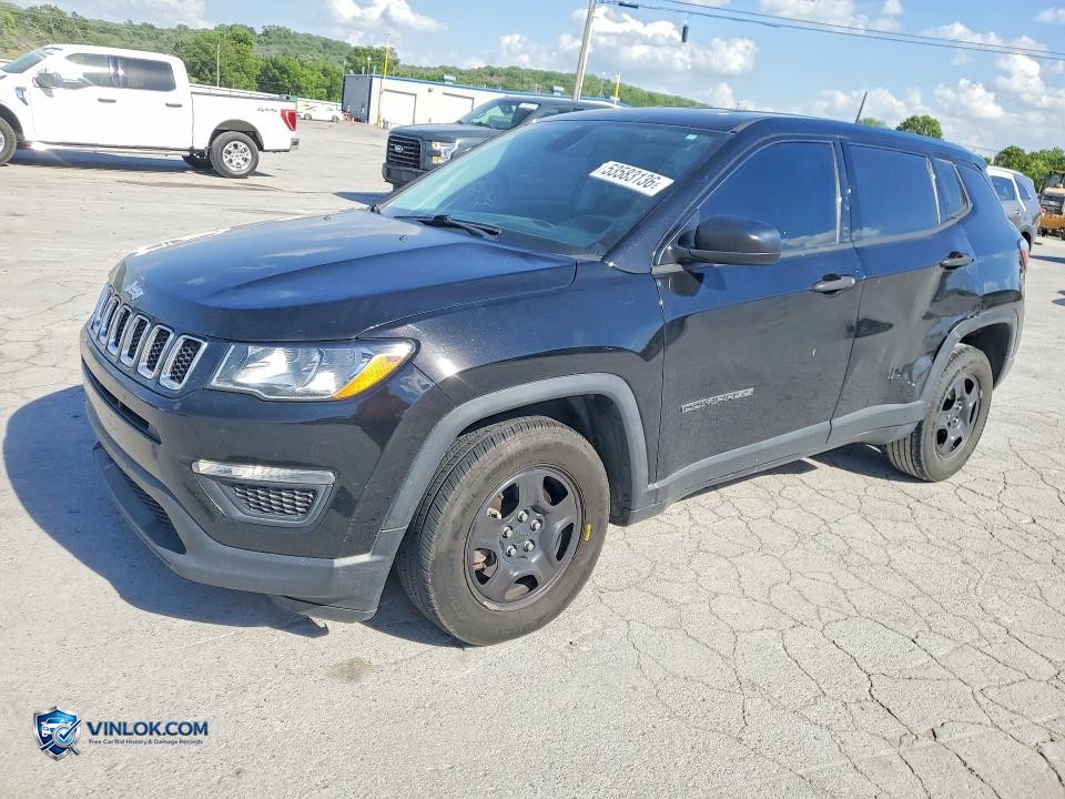 2018 JEEP COMPASS SPORT – Lot 53583136 auction photo