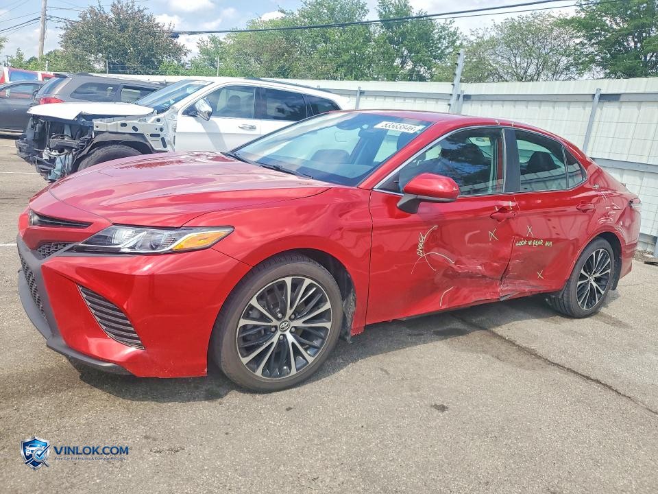 2020 TOYOTA CAMRY SE – Lot 53583846 auction photo