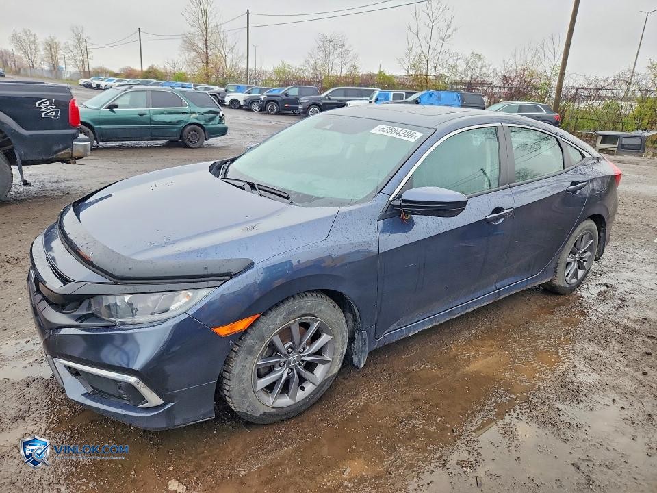 2021 HONDA CIVIC EX – Lot 53584286 auction photo