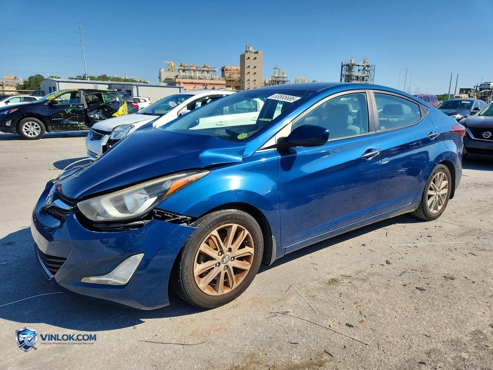 2015 HYUNDAI ELANTRA SE – Lot 53585686 auction photo