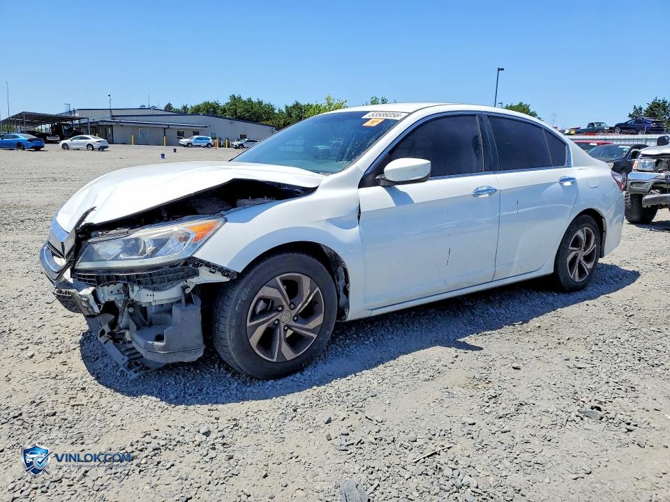 2017 HONDA ACCORD LX – Lot 53586056 auction photo